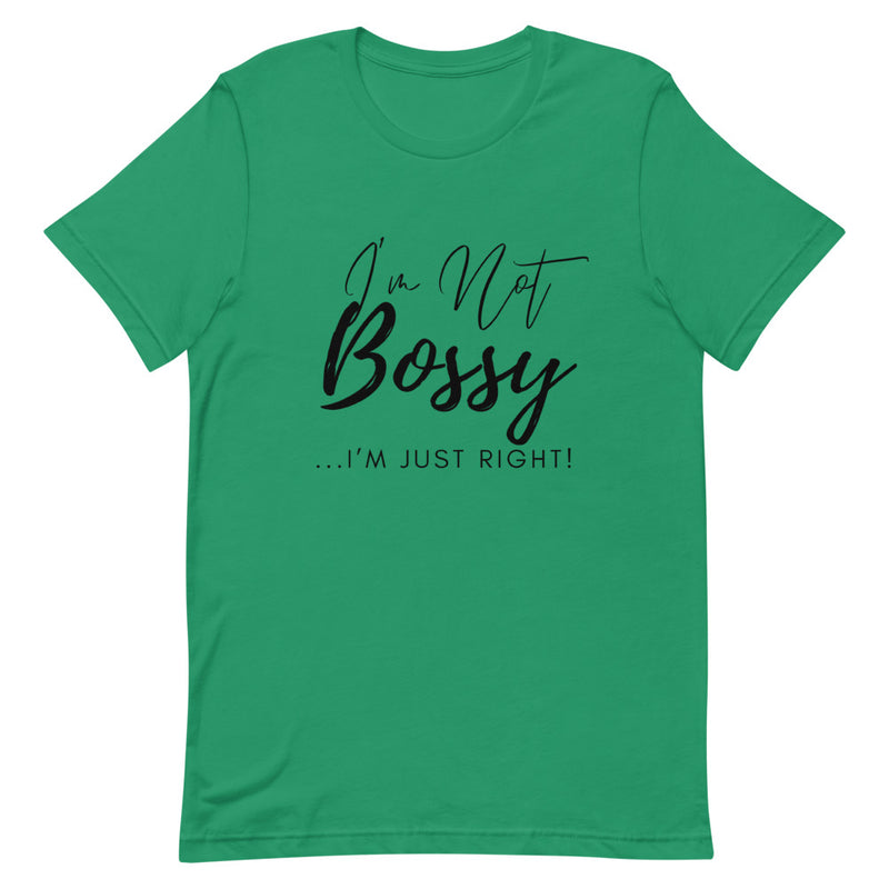 'I'm Not Bossy' Short-Sleeve Unisex T-Shirt