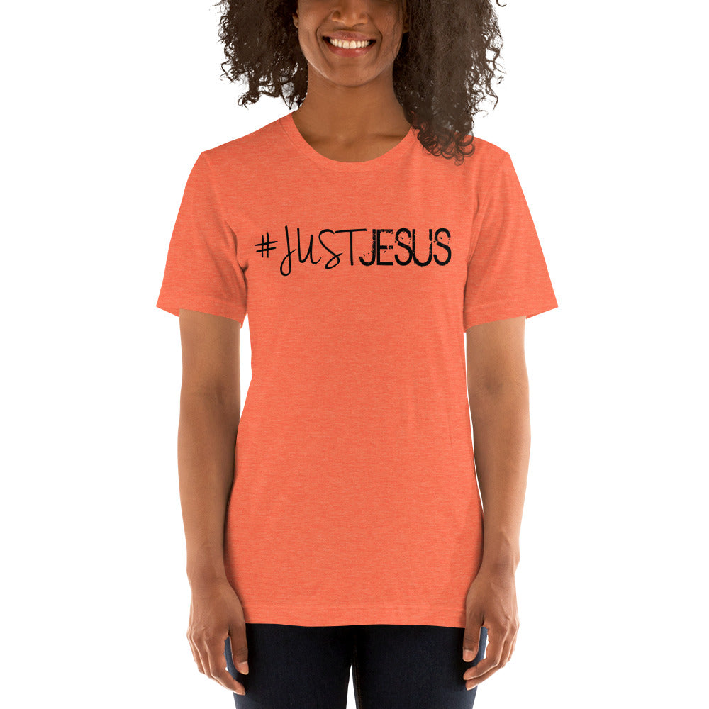 ‘#Just Jesus’ Short-Sleeve Unisex T-Shirt