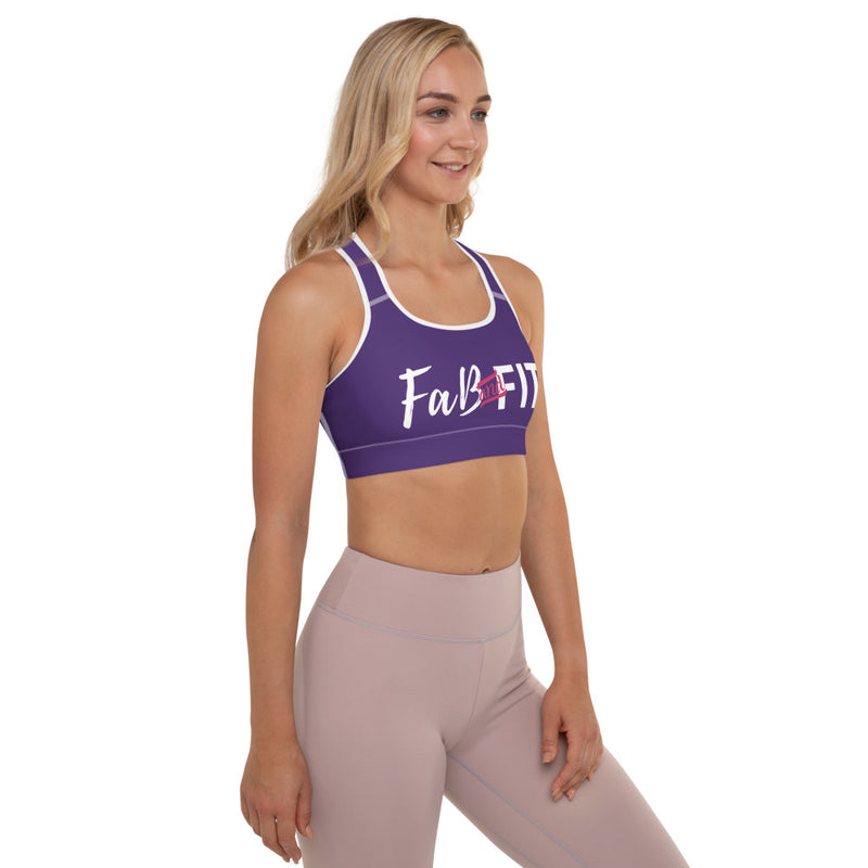 'Fab & Fit' Padded Sports Bra