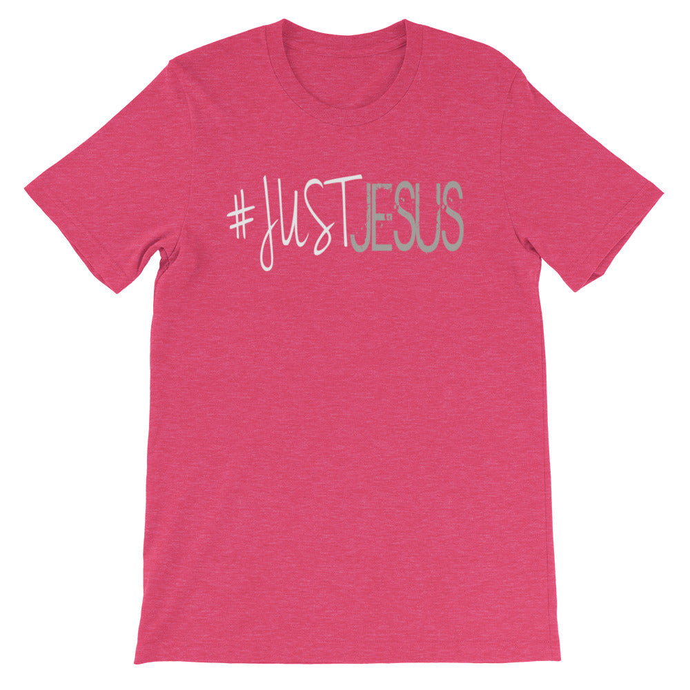 ‘#Just Jesus’ Short-Sleeve Unisex T-Shirt