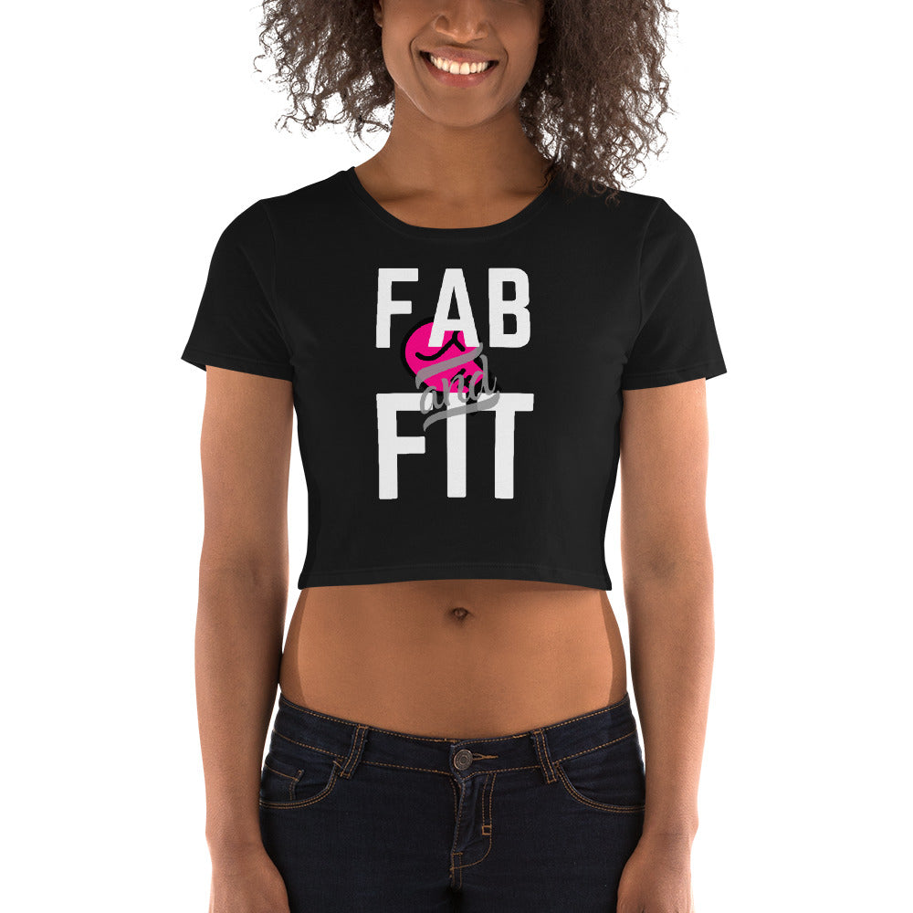 ‘Fab & Fit’ Women’s Crop Tee