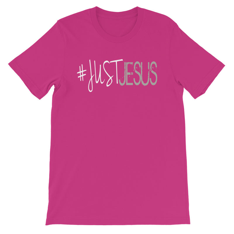 ‘#Just Jesus’ Short-Sleeve Unisex T-Shirt