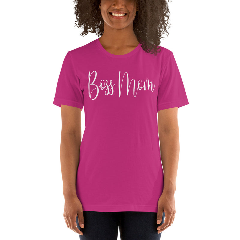 ‘Boss Mom’ Short-Sleeve Unisex T-Shirt