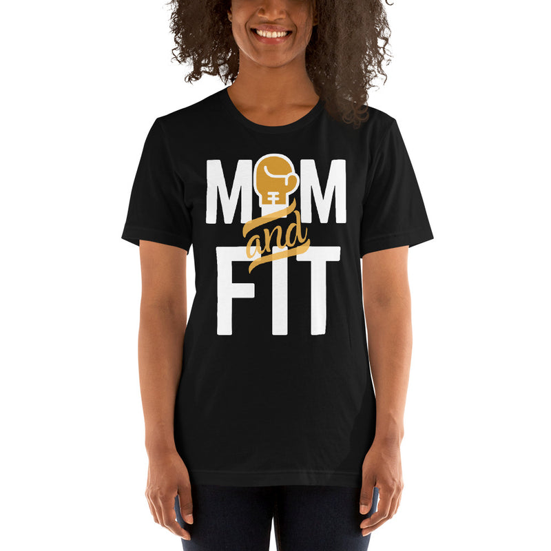 ‘Mom &Fit’ Short-Sleeve Unisex T-Shirt