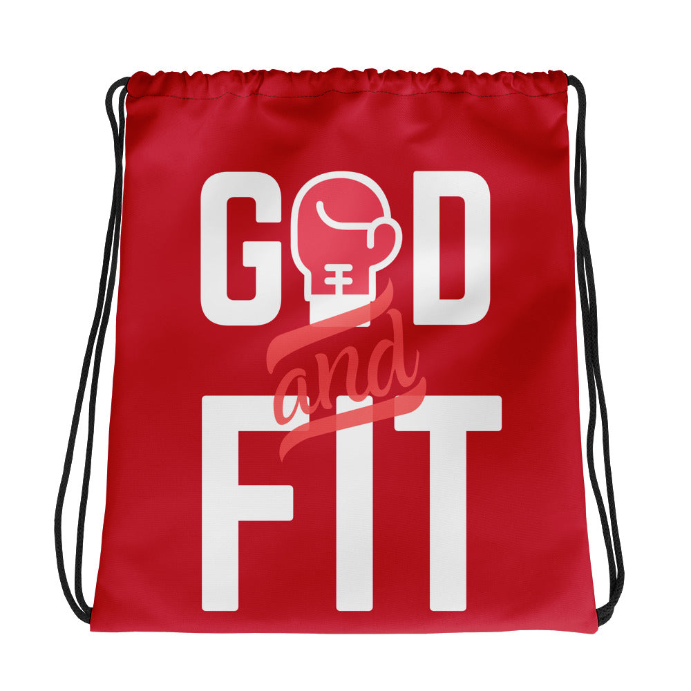 ‘God & Fit’ Drawstring Bag