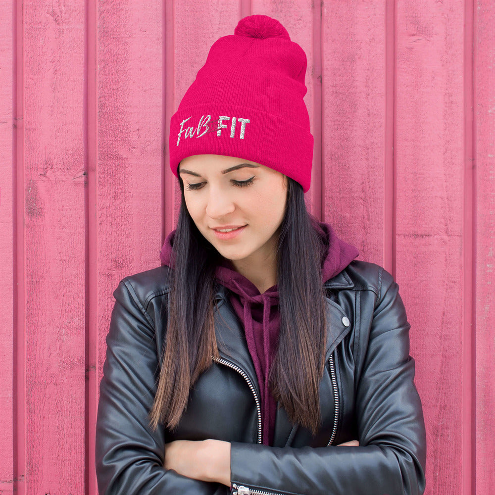 'Fab & Fit' Pom-Pom Beanie