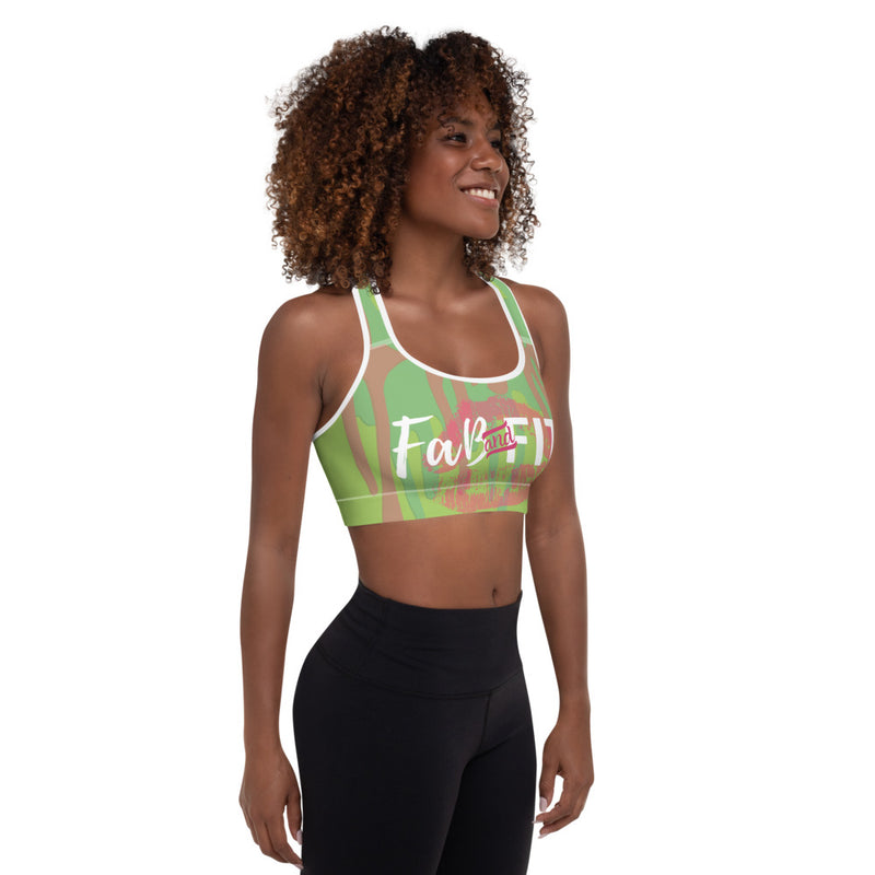 'Fit & Fab' Padded Sports Bra