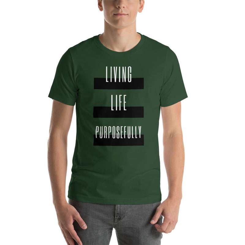 ‘Living Life’ Short-Sleeve Unisex T-Shirt