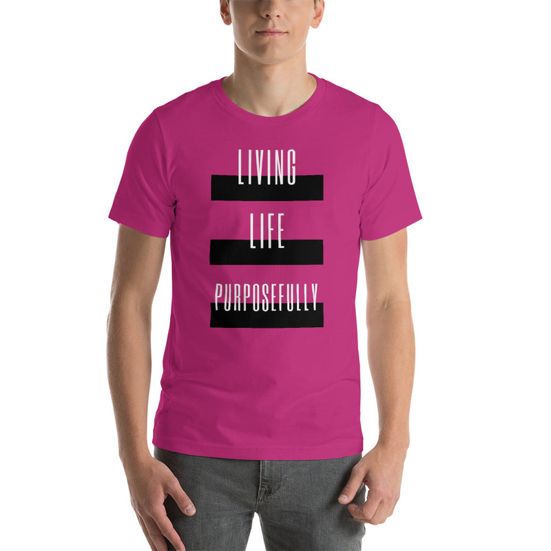 ‘Living Life’ Short-Sleeve Unisex T-Shirt