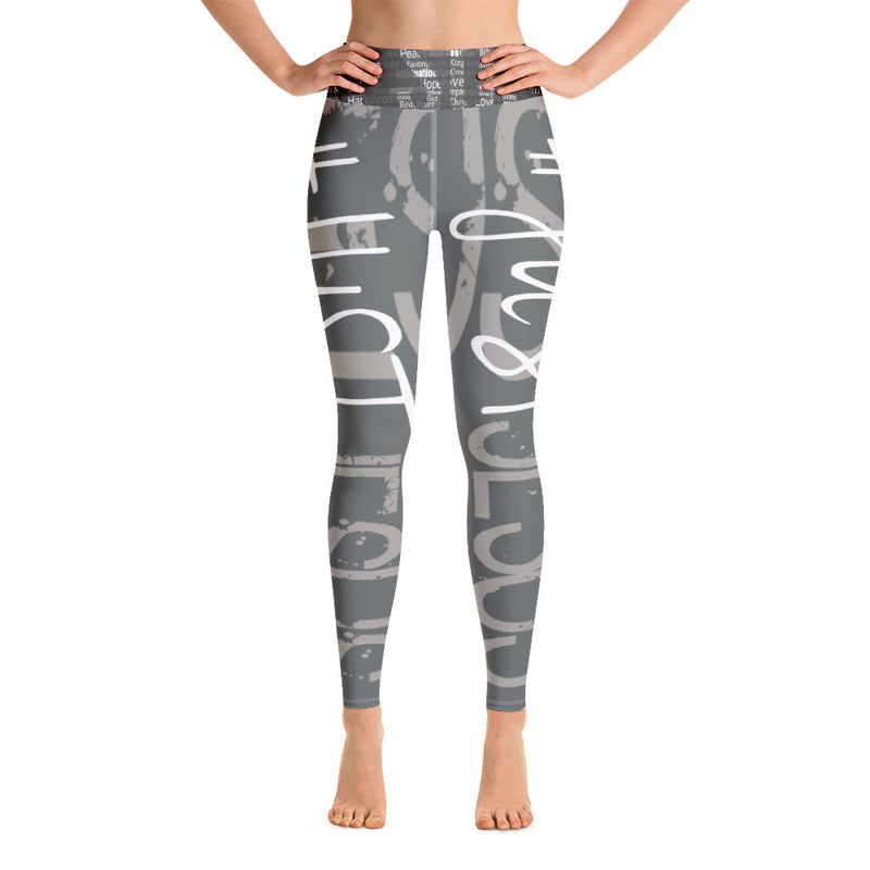 '#Just Jesus' Yoga Leggings