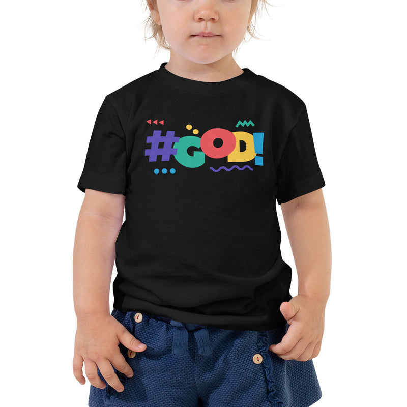 ‘#God!’ Kids’ Short Sleeve Tee 2T-5T