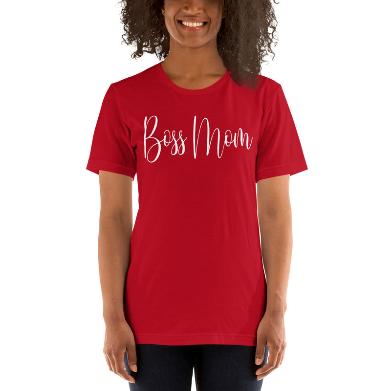 ‘Boss Mom’ Short-Sleeve Unisex T-Shirt