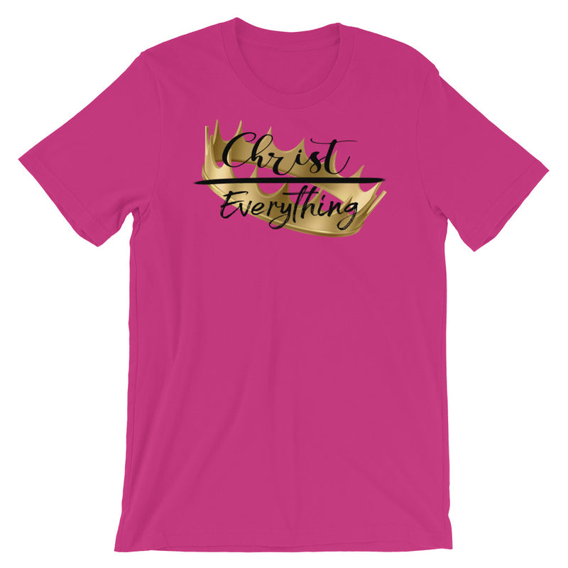 ‘Christ Over Everything’ Short-Sleeve Unisex T-Shirt