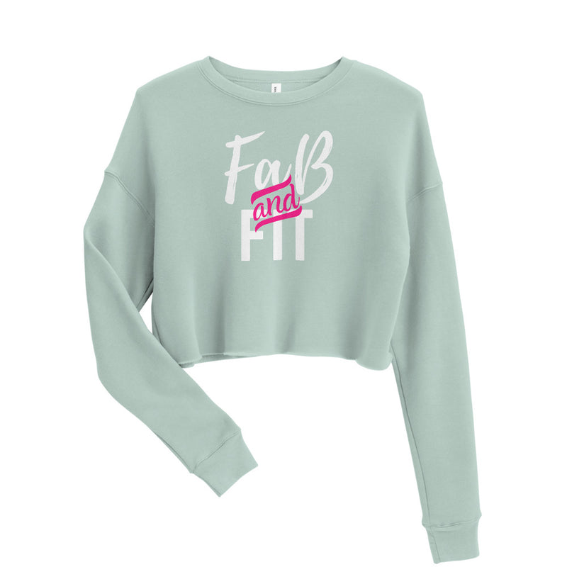 'Fab & Fit' Crop Sweatshirt