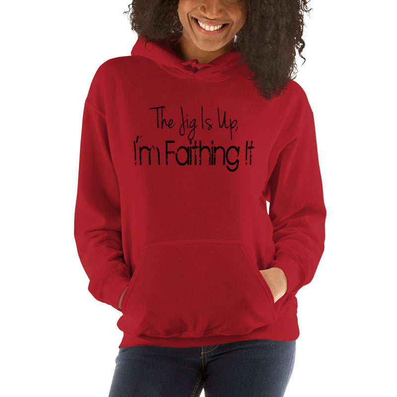 'Faithing It' Pullover Hoodie