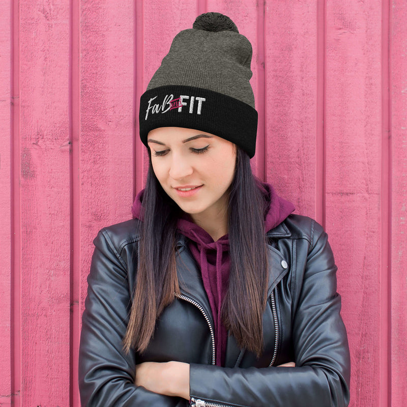 'Fab & Fit' Pom-Pom Beanie