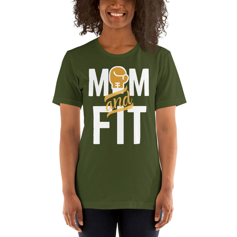 ‘Mom &Fit’ Short-Sleeve Unisex T-Shirt