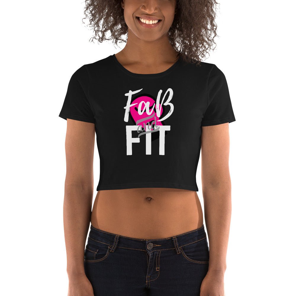 'Fab & Fit' Women’s Crop Tee