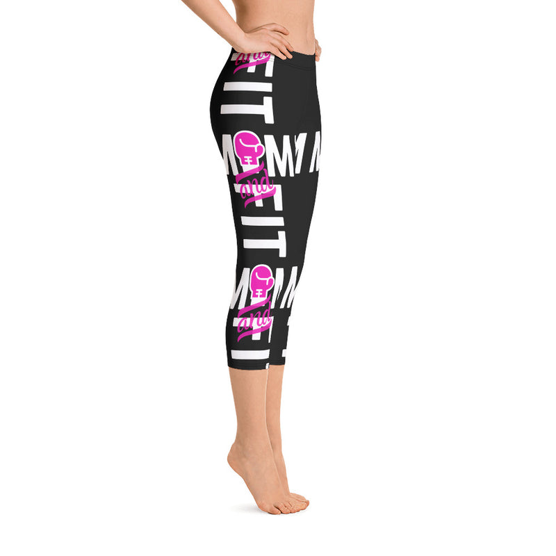 ‘Mom & Fit’ Capri Leggings