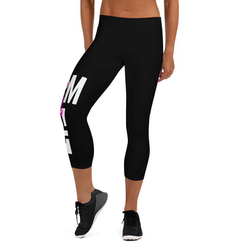 ‘Mom & Fit’ Capri Leggings