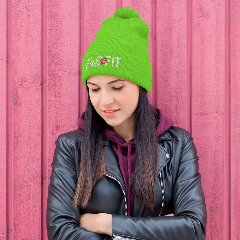 'Fab & Fit' Pom-Pom Beanie