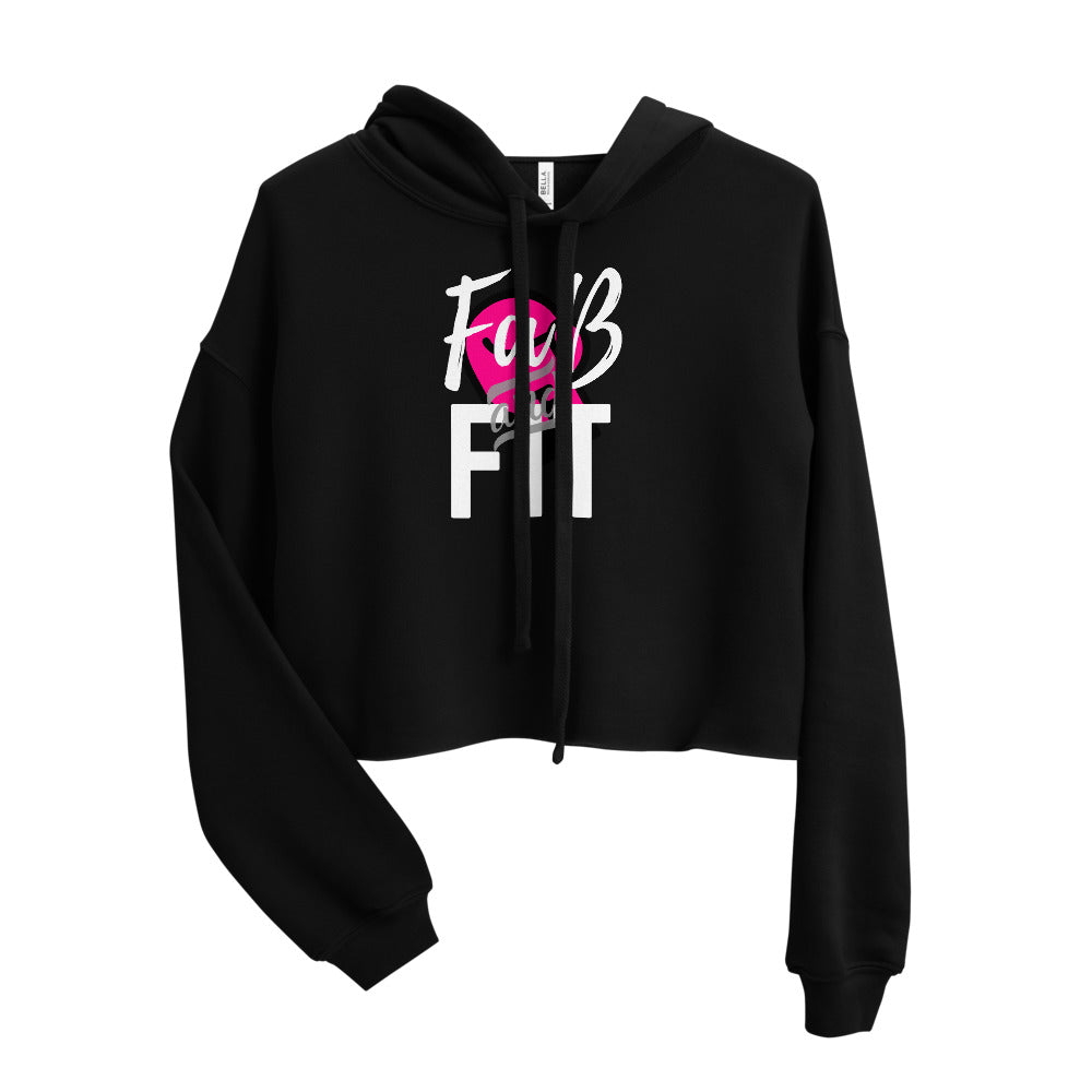 'Fab & Fit' Crop Hoodie