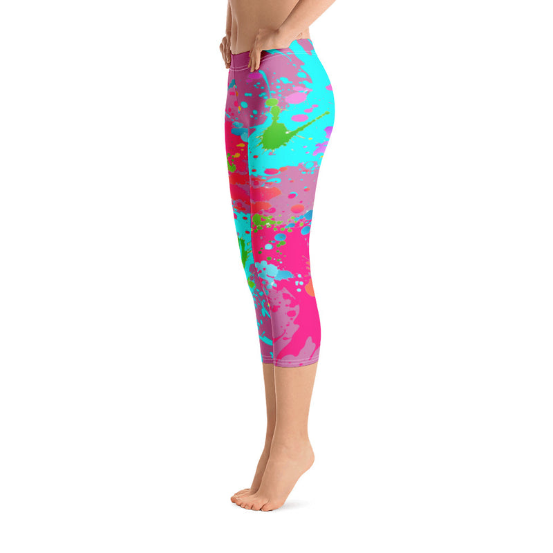 ‘Estoy Bendecida’ Rosado Capri Leggings