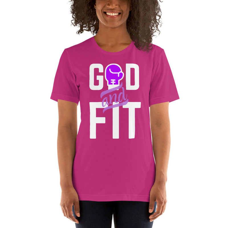 ‘God & Fit’ Short-Sleeve Unisex T-Shirt