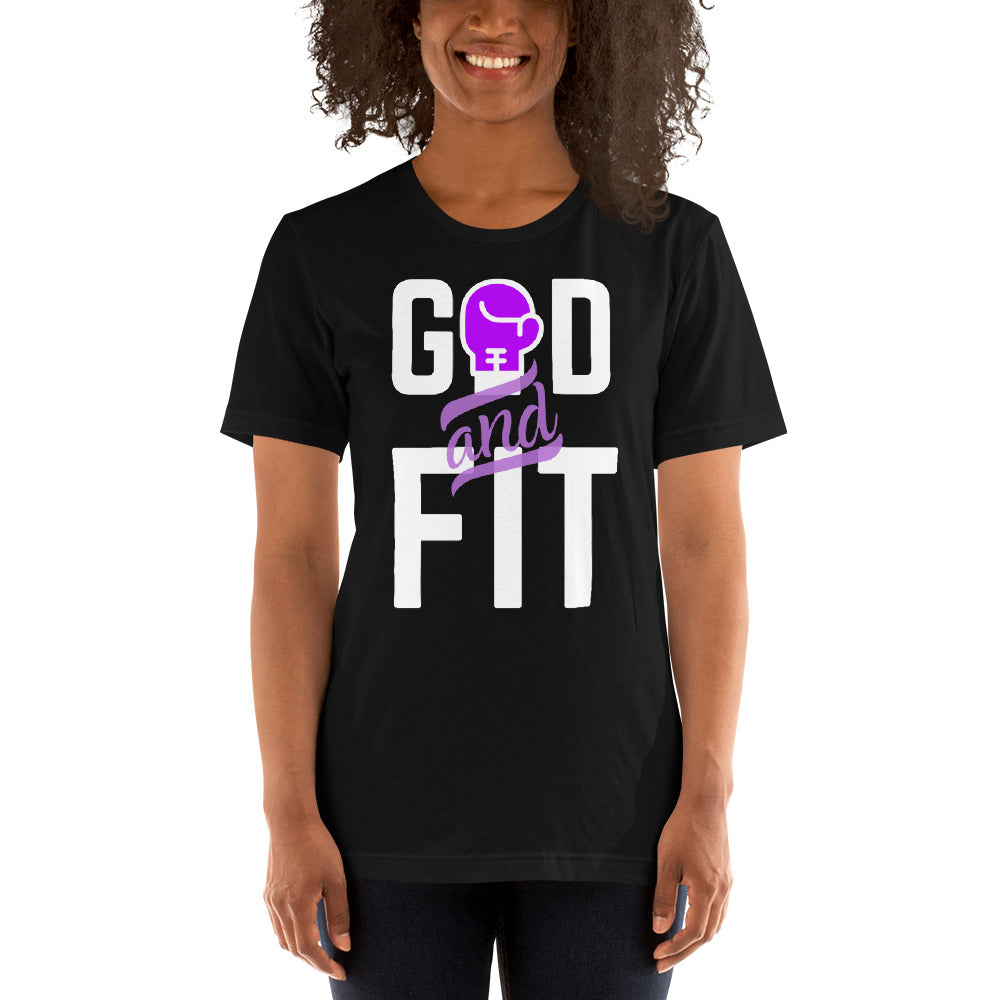 ‘God & Fit’ Short-Sleeve Unisex T-Shirt