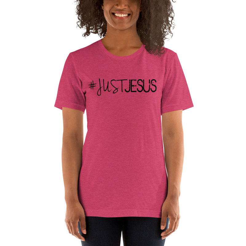 ‘#Just Jesus’ Short-Sleeve Unisex T-Shirt