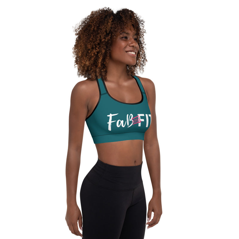 'Fab & Fit' Padded Sports Bra