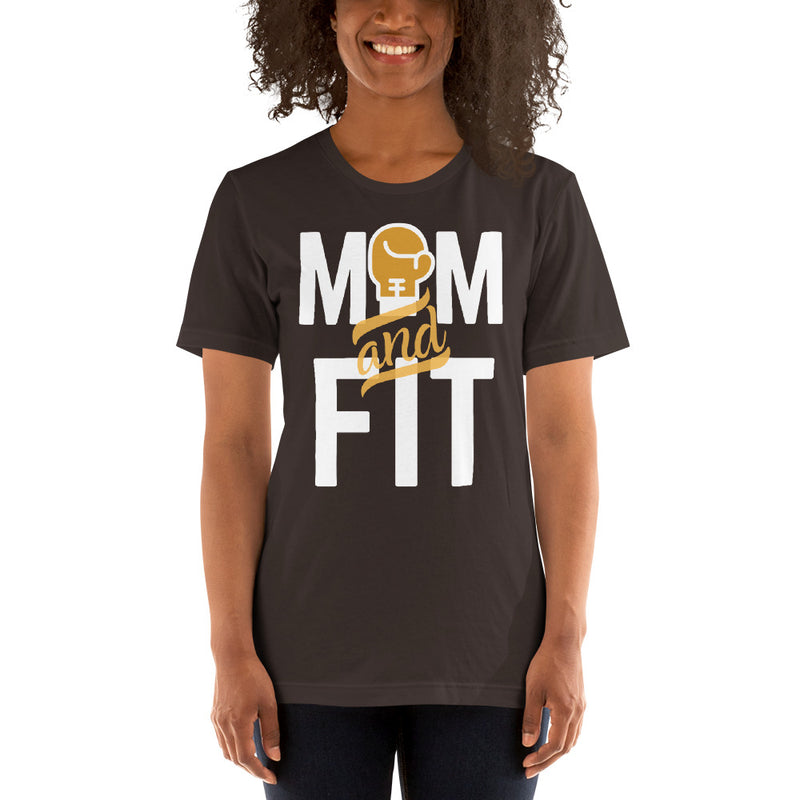 ‘Mom &Fit’ Short-Sleeve Unisex T-Shirt