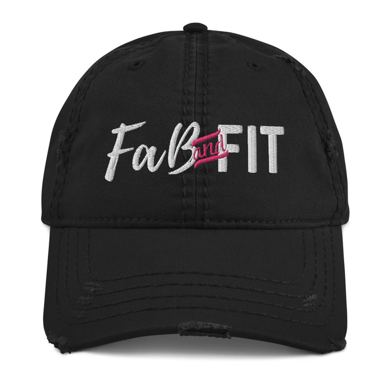 'Fab & Fit' Distressed Hat