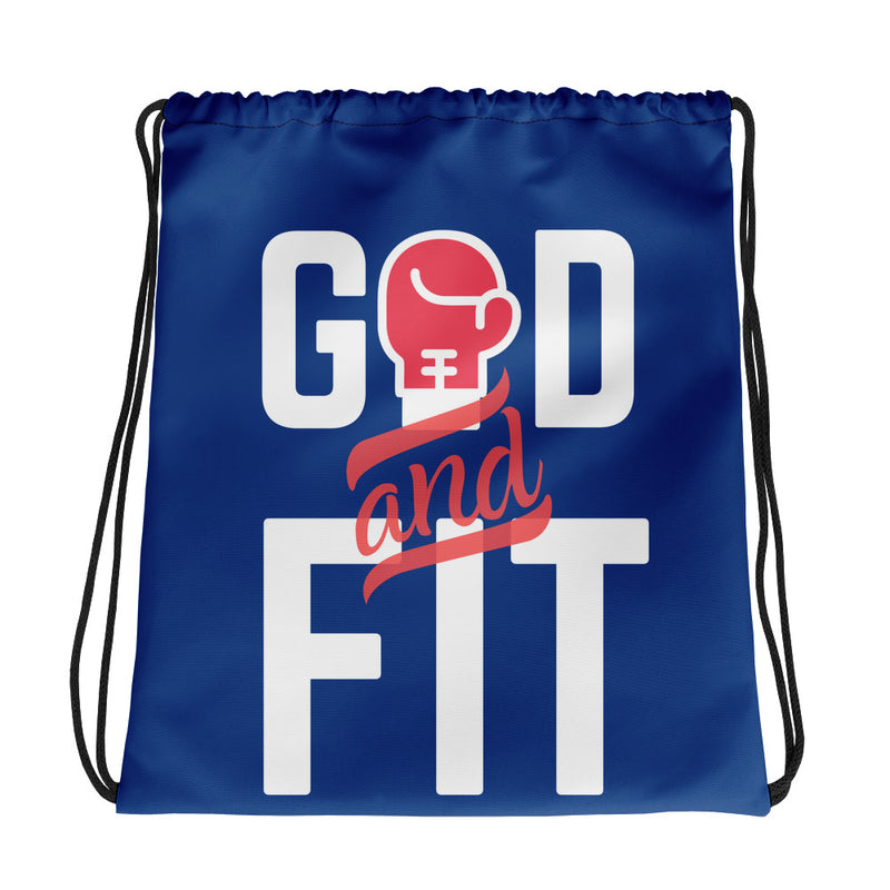 ‘God & Fit’ Drawstring Bag