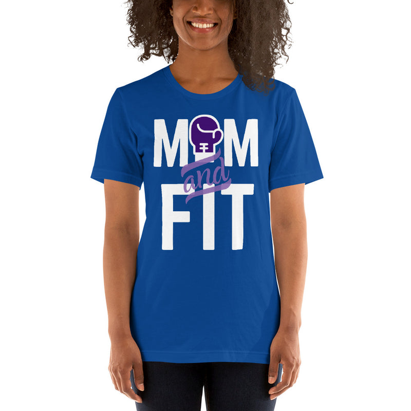 ‘Mom & Fit’ Short-Sleeve Unisex T-Shirt