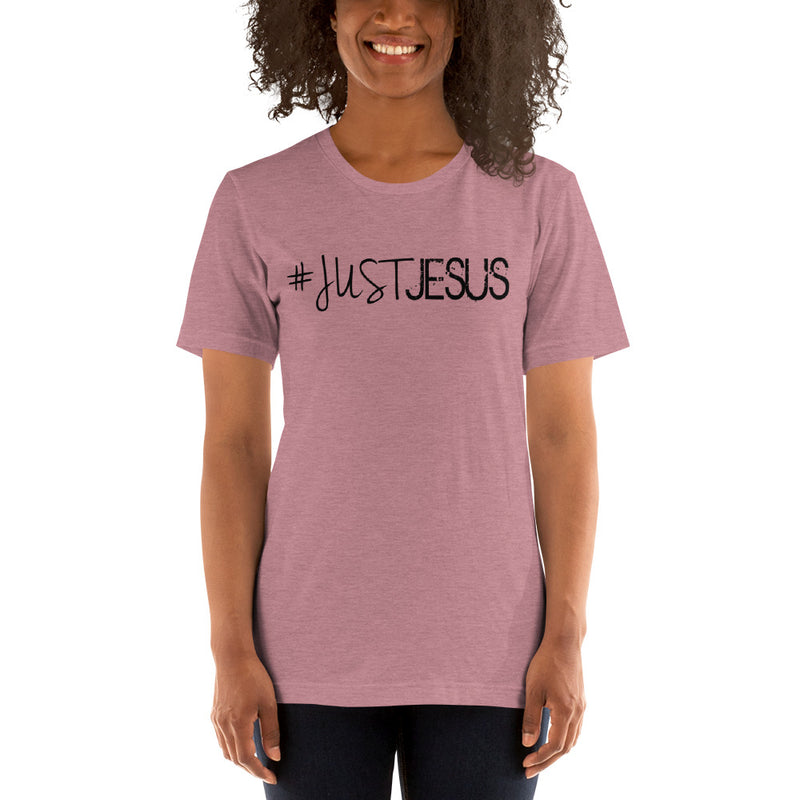 ‘#Just Jesus’ Short-Sleeve Unisex T-Shirt