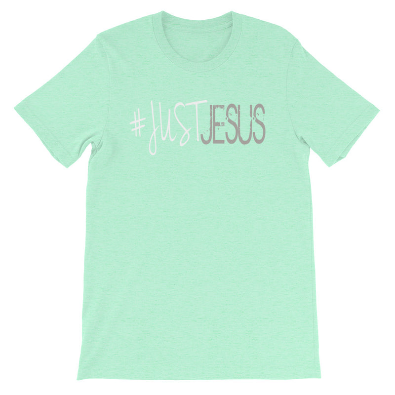 ‘#Just Jesus’ Short-Sleeve Unisex T-Shirt