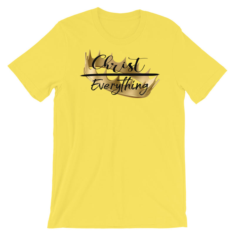 ‘Christ Over Everything’ Short-Sleeve Unisex T-Shirt