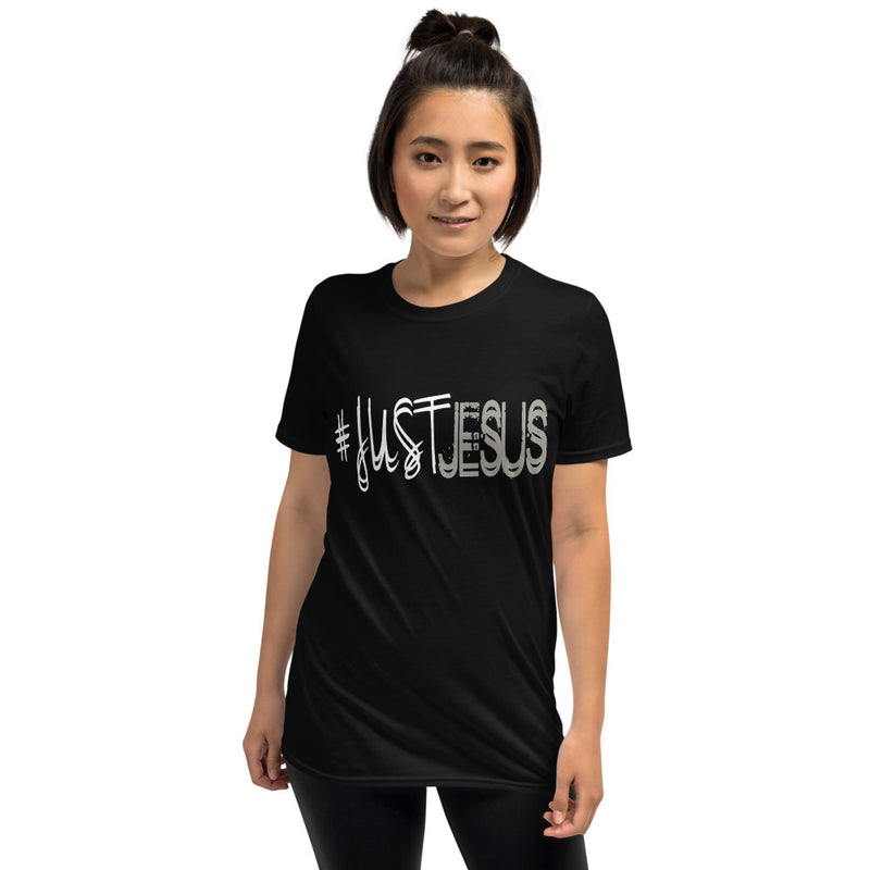 ‘#Just Jesus’ Short-Sleeve Unisex T-Shirt