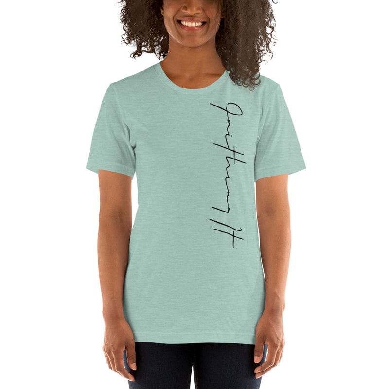 ‘Faithing It’ Short-Sleeve Unisex T-Shirt