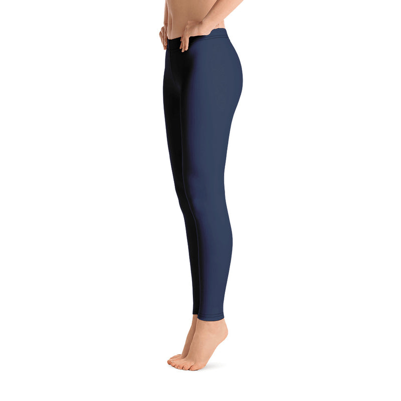 'Fab & Fit' Navy Leggings