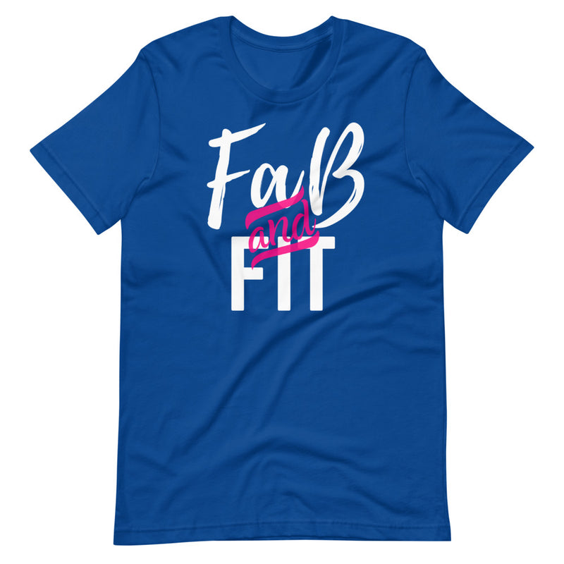 'Fab & Fit' Short-Sleeve Unisex T-Shirt