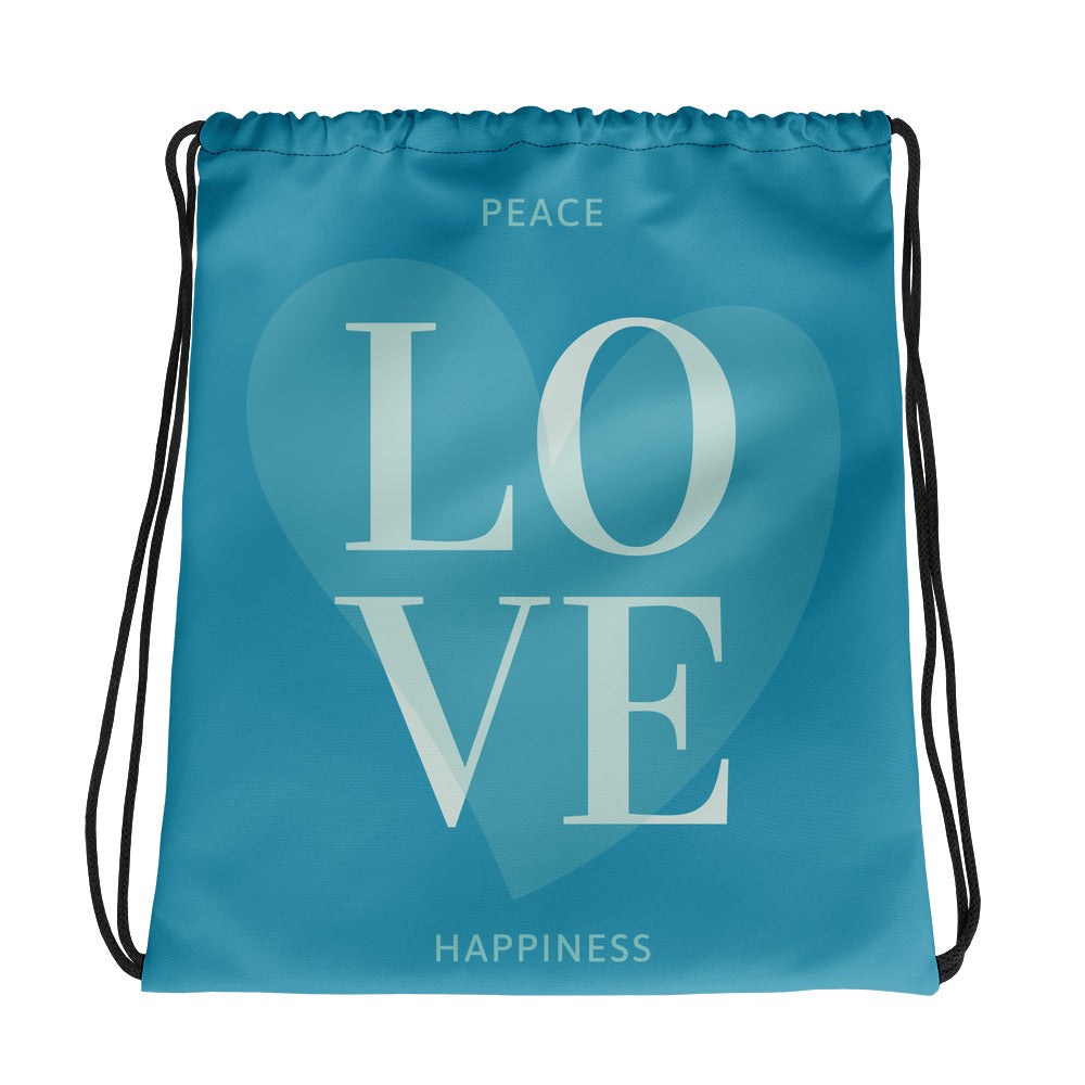 ‘Love’ Drawstring Bag