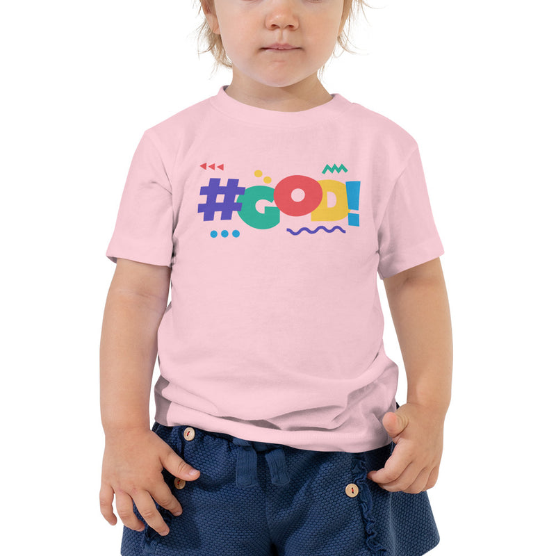 ‘#God!’ Kids’ Short Sleeve Tee 2T-5T