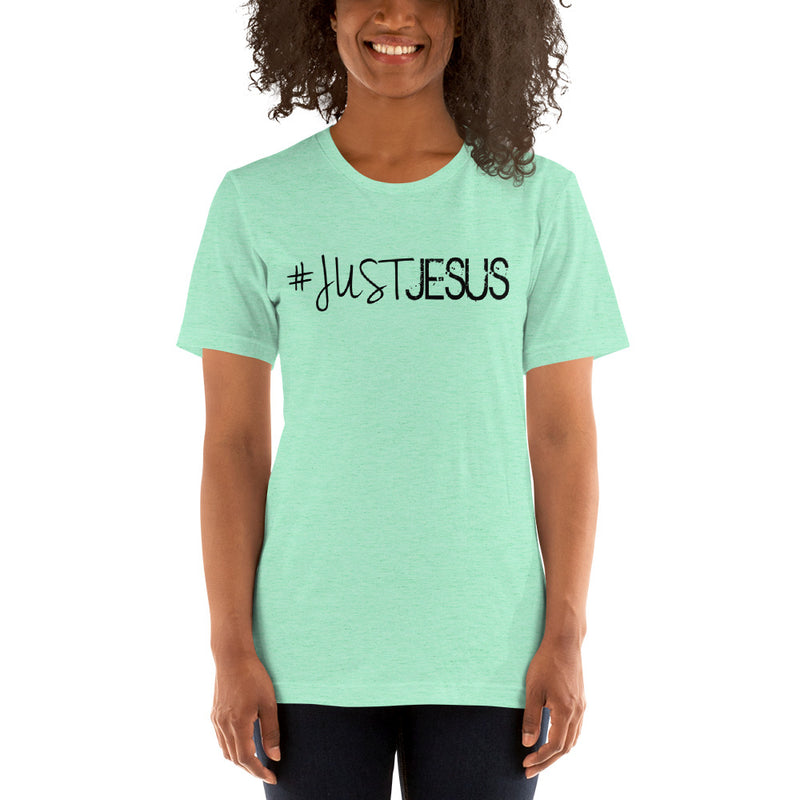 ‘#Just Jesus’ Short-Sleeve Unisex T-Shirt