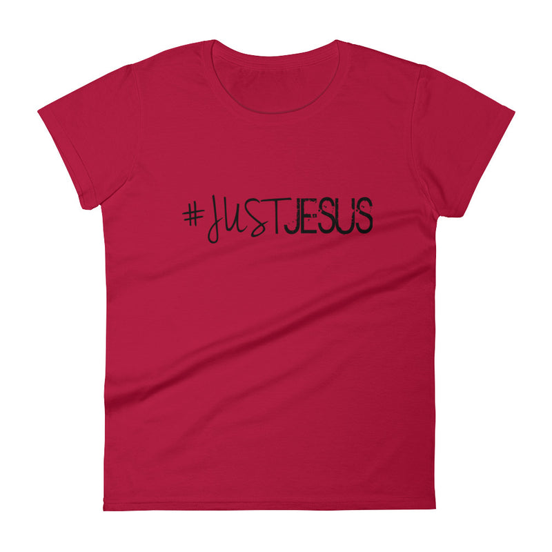 ‘#Just Jesus’ Women's Short Sleeve T-Shirt