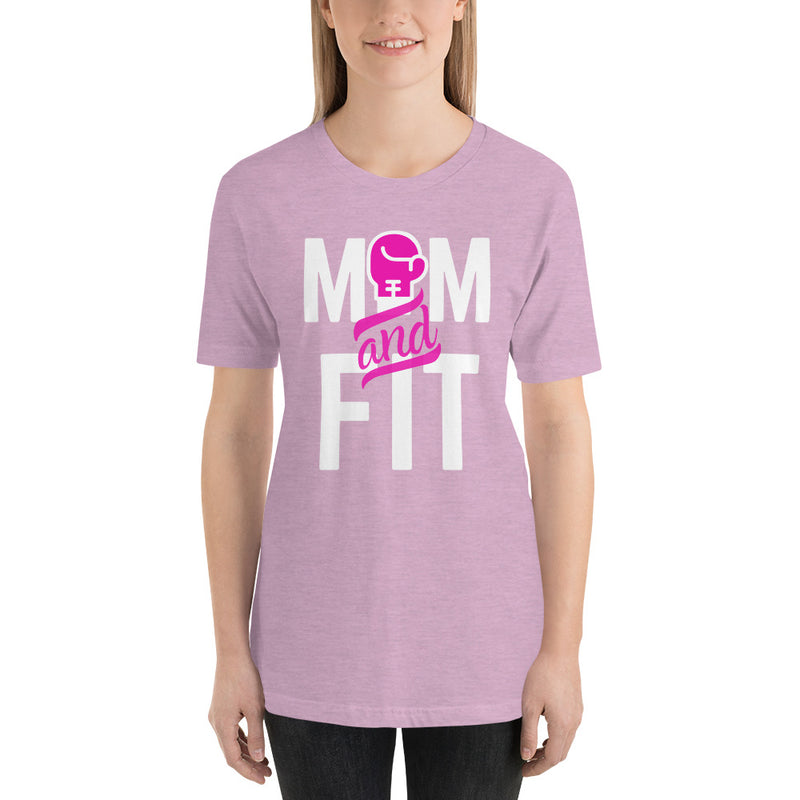 ‘Mom & Fit’ Short-Sleeve Unisex T-Shirt