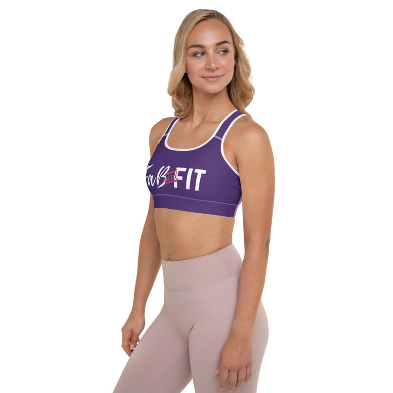 'Fab & Fit' Padded Sports Bra