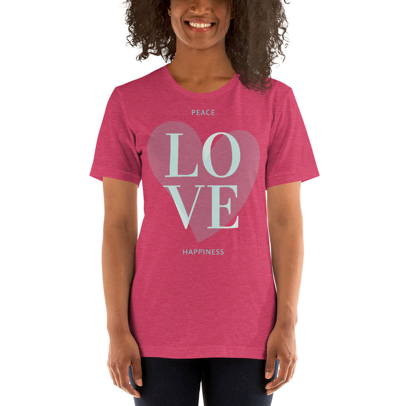 ‘Love’ Short-Sleeve Unisex T-Shirt