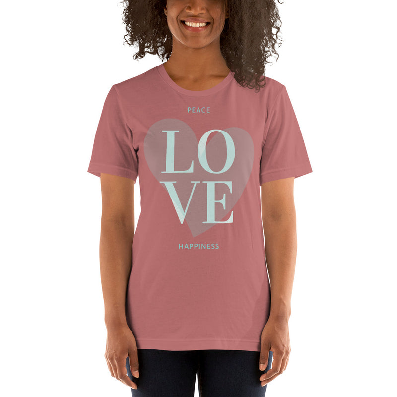 ‘Love’ Short-Sleeve Unisex T-Shirt